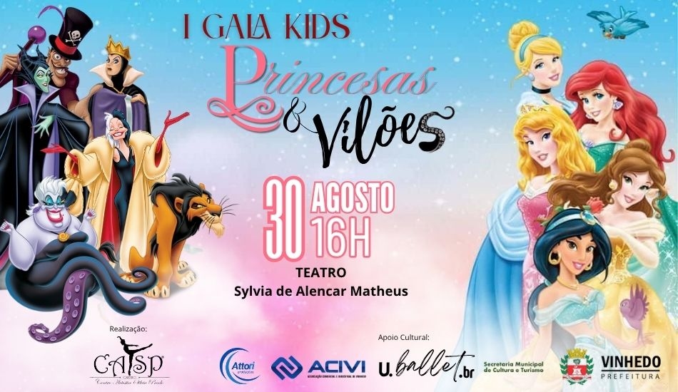 I Gala Kids - Princesas e Vilões - CASP